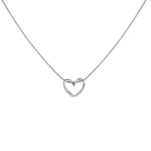 Heart Shape Alloy Plating Necklace