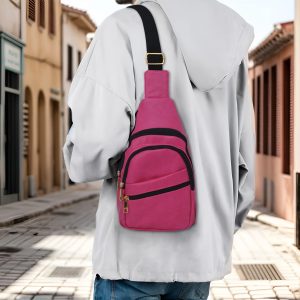 Casual Pink Sling Bag