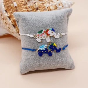 Animal Glass Bead Bracelets