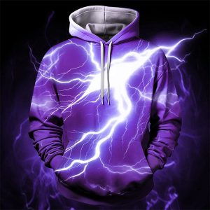 Western-Inspired Wolf Print Hoodie with Cowboy Elements for Streetwear