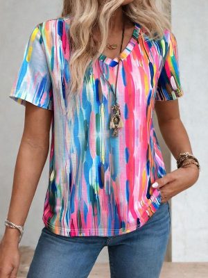 Stylish Long Sleeve Casual T-shirt for Regular Daily Outfits